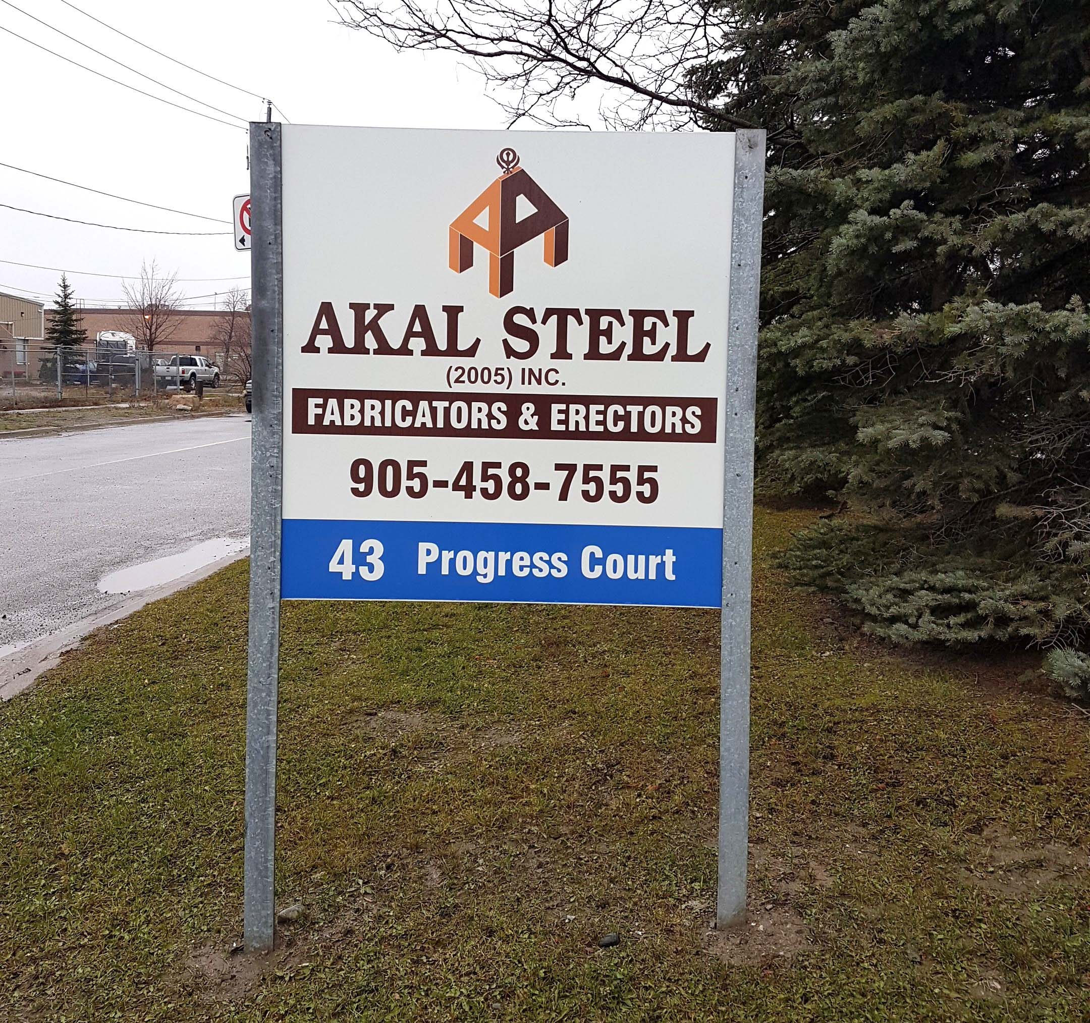 Metal post - U Channel post signs